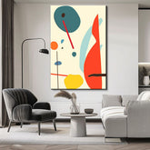 Painting by Numbers Art Abstract Painting Geometry Colored Shapes Creative